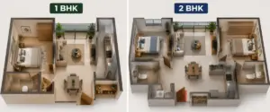 Krishna Rambaug Floor Plans
