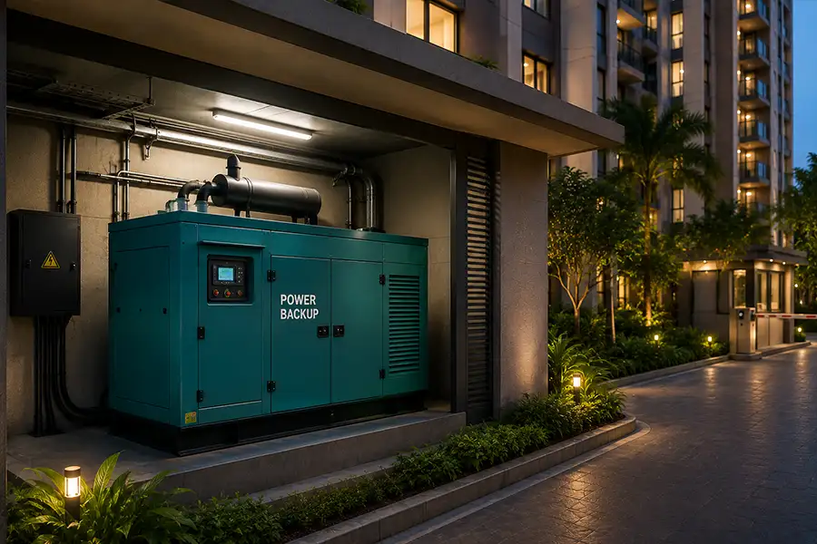 Krishna Rambaug Power Backup